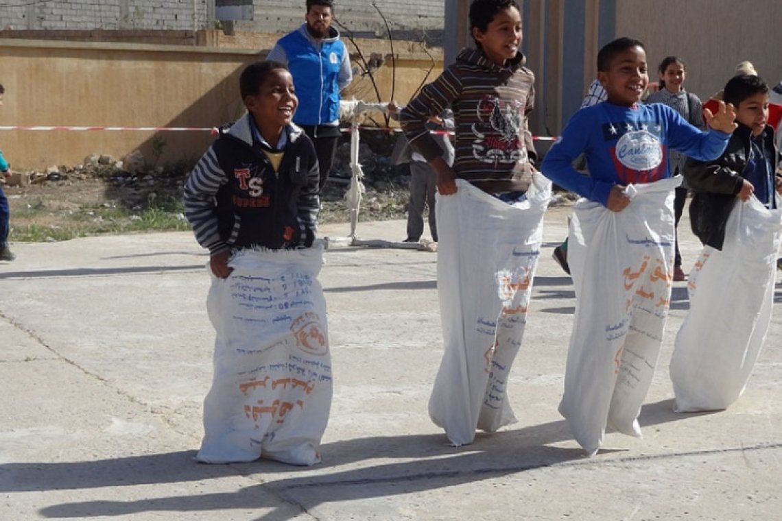 المنظمة الدولية لحماية الطفولة بالشراكة مع ذوي الإعاقة ومؤسسة بصمة خير ومنظمة صوت حواء تقيم "مهرجان شكرا" لتكريم الأطفال - ليبيا