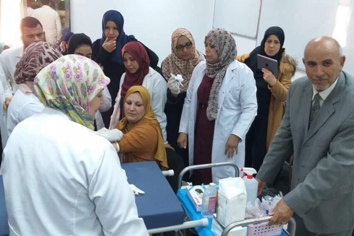 اللجنة الوطنية للعمل التطوعي تقيم ورشة عمل طبية تحت شعار "المريض اولا" - ليبيا